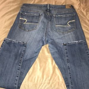 AEO distressed jeans